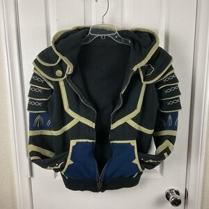Blizzard Men's World of Warcraft Anduin Wrynn Alliance Armor Zip Hoodie S No Tag